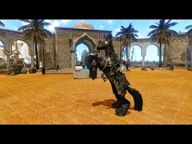 ArcheAge Unchained First Onyx Steed mount