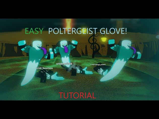 EASIEST WAY TO GET POLTERGEIST GLOVE + SHOWCASE [Roblox Slap Battles]