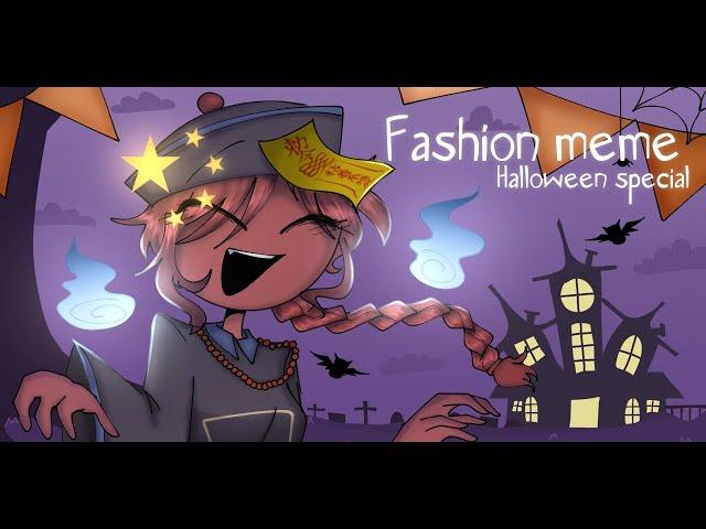 Fashion meme//Countryhumans//Happy Halloween!  