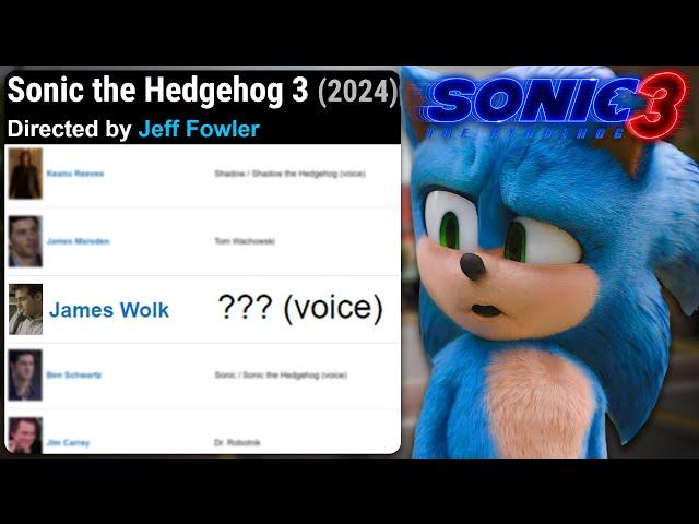 NEW Sonic Movie 3 MYSTERY VOICE ACTOR FOUND?! [New Character?]