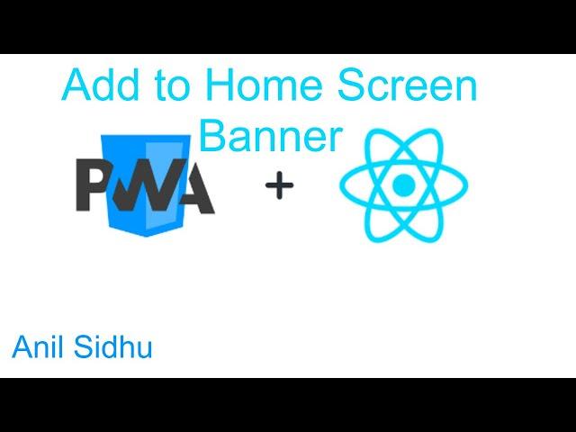 React js PWA tutorial #11 Add to home screen banner | Progressive web app