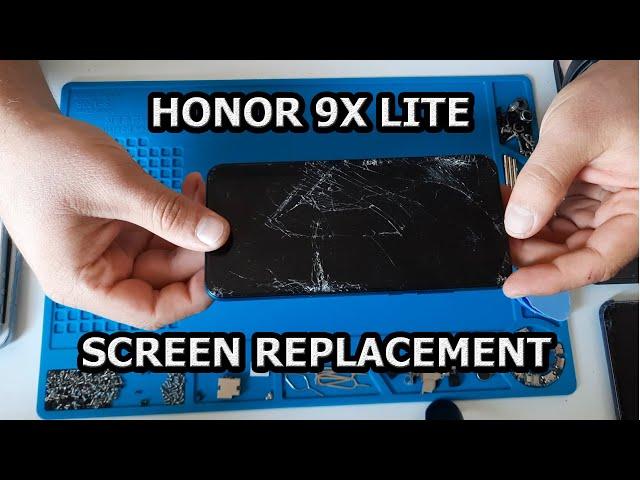 HONOR 9X LITE SCREEN REPLACEMENT - DIY - ASMR