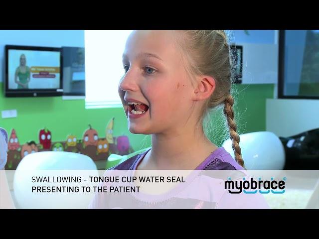 G3 Swallowing   Tongue Cup Water Seal