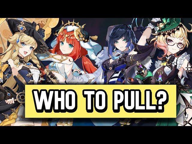 Watch This If You DON'T KNOW Who To Pull In Genshin 4.8! | Navia, Nilou, Emilie & Yelan