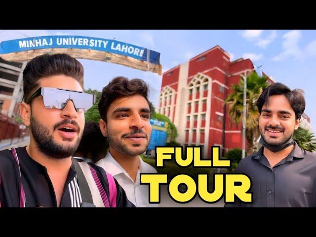 A Day in My Life at Minhaj University Lahore  Full tour vlog 