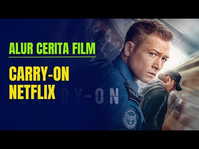 Alur Cerita Film Carry-On 2024 Netflix | Thriller Seru di Malam Natal!