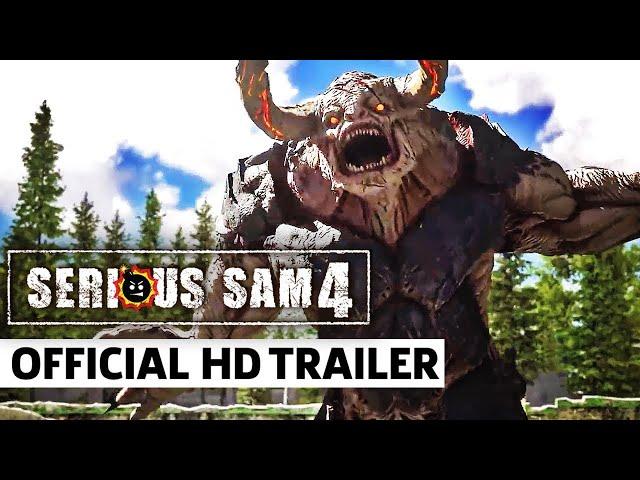 Serious Sam 4   Official 4K Story Trailer