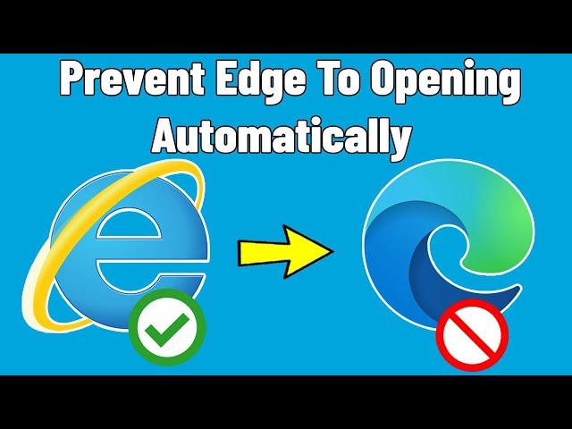 Stop Internet Explorer redirects to Microsoft Edge | How To Open internet explorer instead of edge