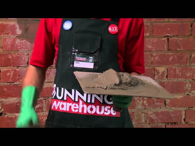 How To Hard Plaster A Brick Wall - DIY At Bunnings