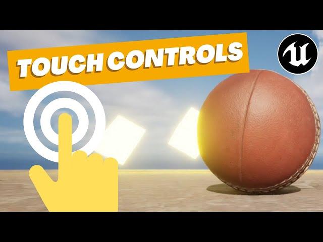 Make RED BALL Game in Unreal Engine 5 - Touch Controls - UE5 Beginner Tutorial - Part 4