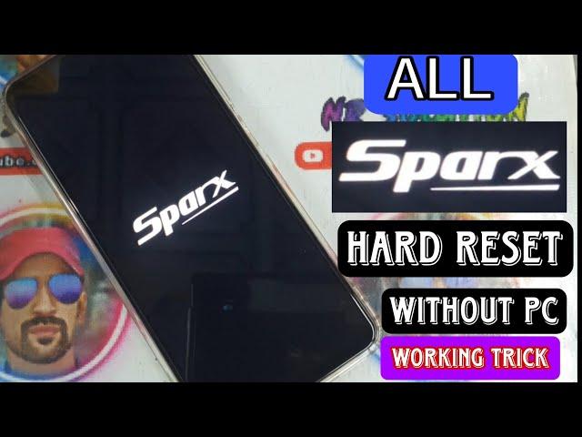 All SparX Devices Hard Reset I Pattern I Password I Pincode Remove Without PC