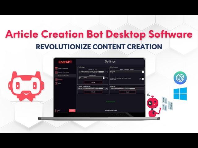 Create and Publish Unlimited Articles using AI with ContGpt V3