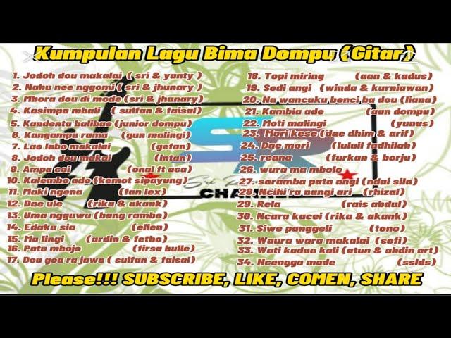 Kumpulan lagu Bima Dompu ( Gitar akustik)