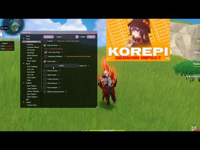 NEW UPDATE KOREPI 4.7 FREE  l  CHEAT KOREPI GRATIS GENSHIN IMPACT 4.7