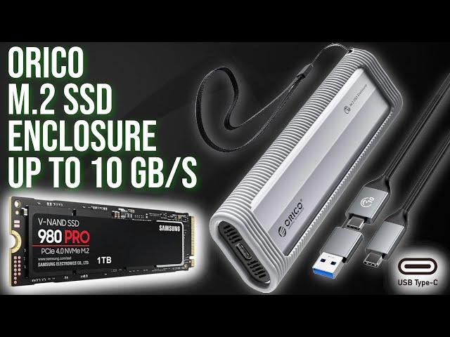 Orico M.2 SSD drive enclosure 10GBps