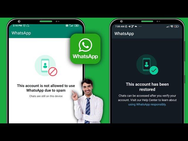 This Account is not allowed to use WhatsApp due to spam Solution -Whatsapp Account Banned Solution |