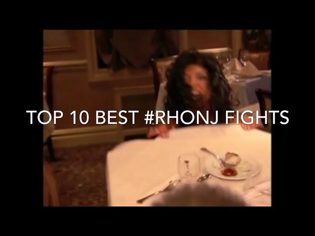 Best Housewives Fights | (Episode 1) | Top 10 Best #RHONJ Fights from (Seasons 1-10)