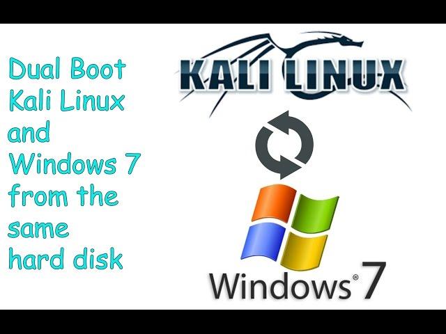 Install Kali Linux Alongside Windows 7 | Dual Boot Kali Linux and Windows 7 [Step By Step Guide]