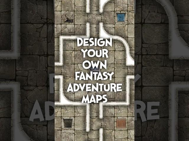 Design your own fantasy adventure maps!