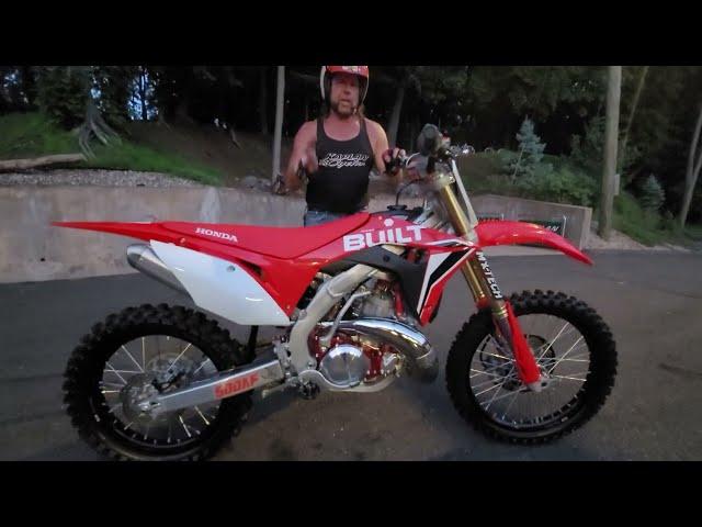 NEW 519CC TWO STROKE 2021 HONDA CR500AF BUILT500.COM CR500R