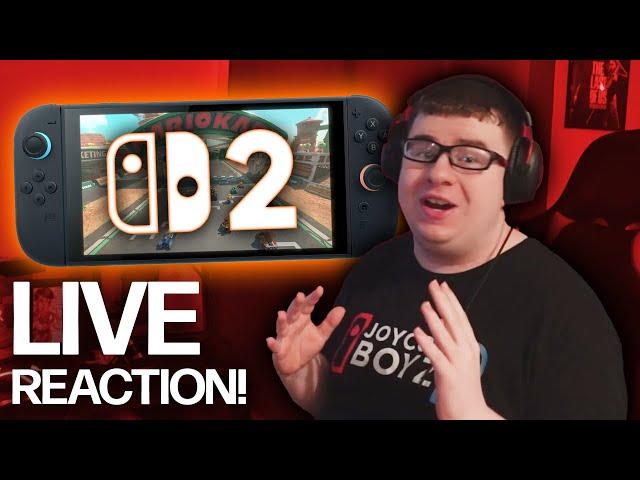 THE NEXT NINTENDO GENERATION IS HERE! LIVE REACTION TO THE SWITCH 2 REVEAL!