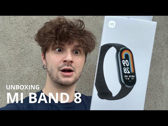 XIAOMI MI BAND 8  - UNBOXING E CONFIGURAZIONE INIZIALE