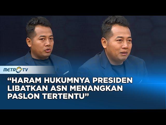 Adi Prayitno: Haram Hukumnya Presiden Libatkan ASN Menangkan Paslon Tertentu