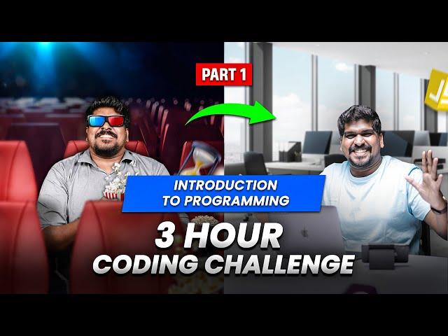 Part 1 | Introduction To Programming | 3-Hour Coding Challenge