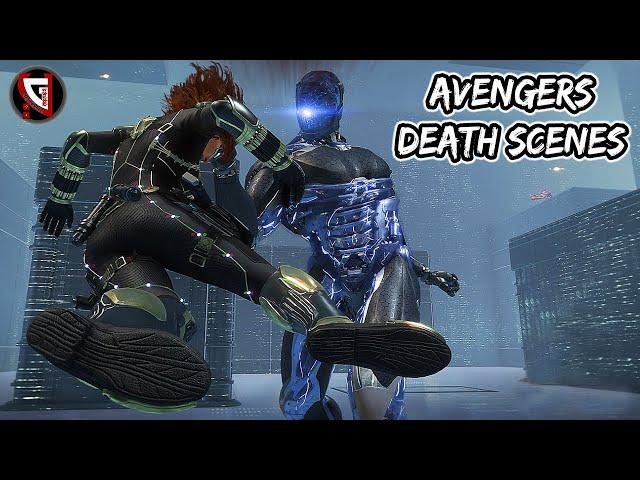 Black Widow & Ms. Marvel Death Scenes/Pass Outs - Marvel's Avengers