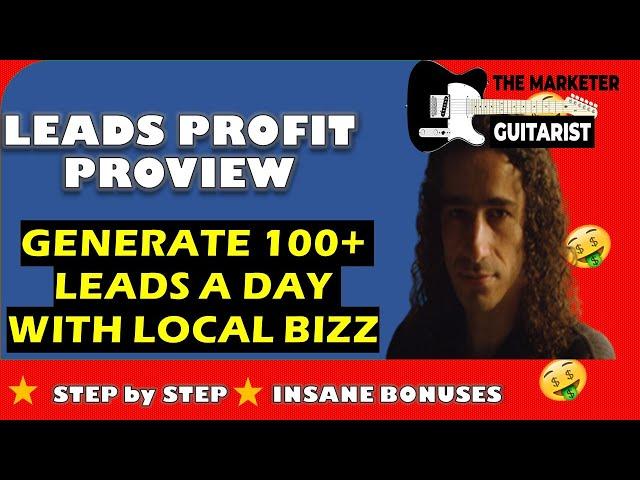 Leads Profit Pro Review Demo️Generate 100+leads a day  ️ LEADS PROFIT PRO review
