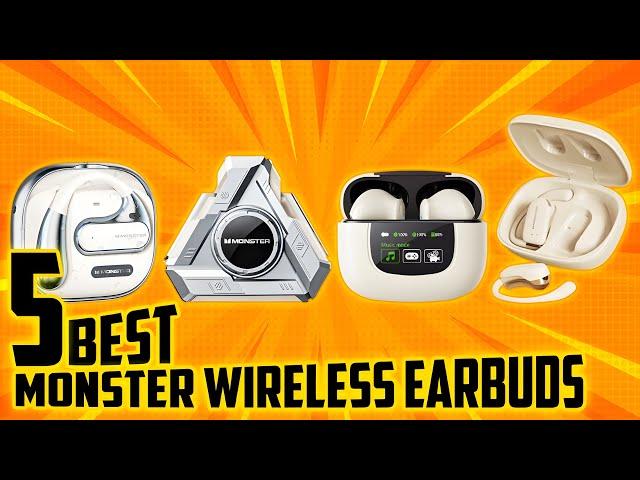 2024's Best MONSTER Wireless Earbuds | Ultimate Top 5 Picks!