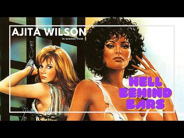 Scenes from "Hell Behind Bars" (1984) with Ajita Wilson