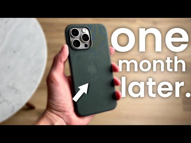 iPhone 15 Pro Max FineWoven Case HONEST Review | Watch BEFORE You Buy!