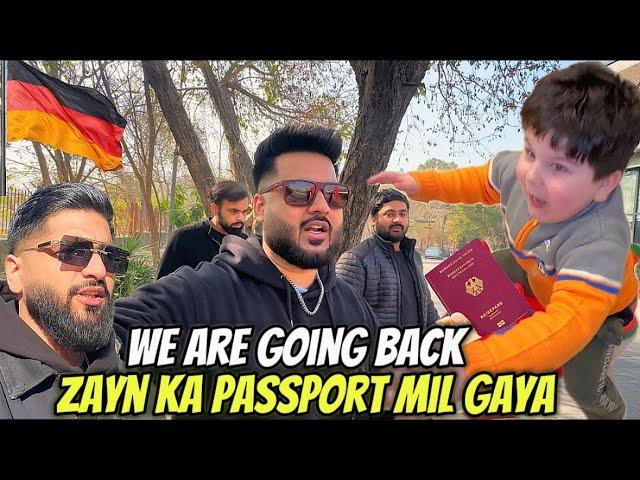 We Are Going Back to Germany  Zayn ka passport mil gya | Zeeshan Jutt | Vlog