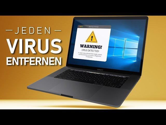 Windows Virus entfernen im Notfall: So löscht ihr jeden Virus!