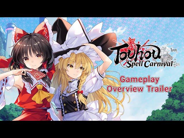 Touhou Spell Carnival | Gameplay Overview Trailer | PS5