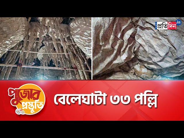 Durga Puja 2023: Preparation of Beliaghata 33 pally in full swing