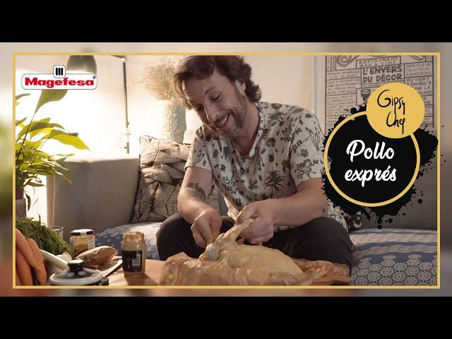 RECETA  de POLLO EXPRÉS ️ GIPSY STYLE️ en la OLLA CASTELL de MAGEFESA