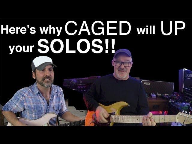 Here's why the Caged system will UP your solos | Tim Pierce | Brett Papa