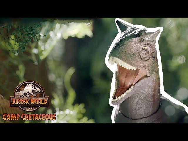 Jurassic World: Camp Cretaceous | Bumpy meets Toro | @MattelAction