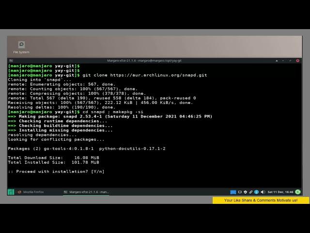 Manjaro / Arch - " How To Install OBS Studio On Manjaro 21.2.0 Linux