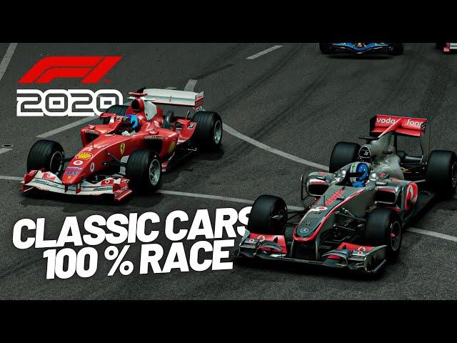 F1 2020 Classic Cars 100% Online Throwback Race