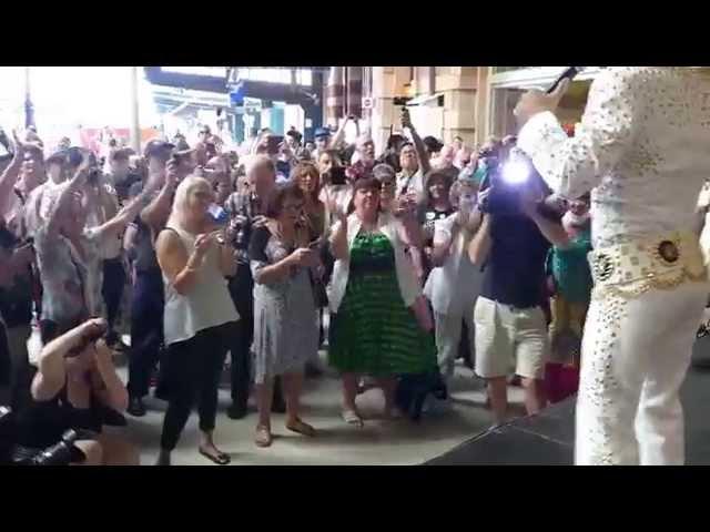 Parkes Elvis Festival warm-up at Central Station