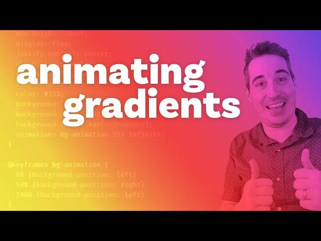 Fun ways to animate CSS gradients