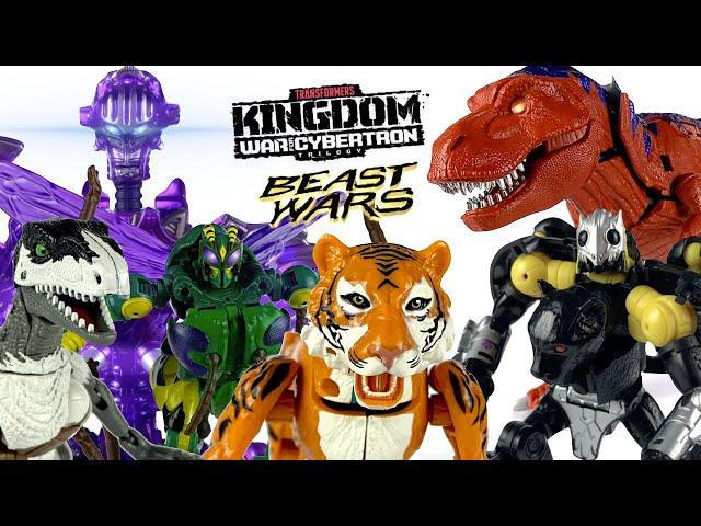 Transformers WFC: Kingdom Stop Motion Compilation Volume 3 | Beast Wars Transformation Animation