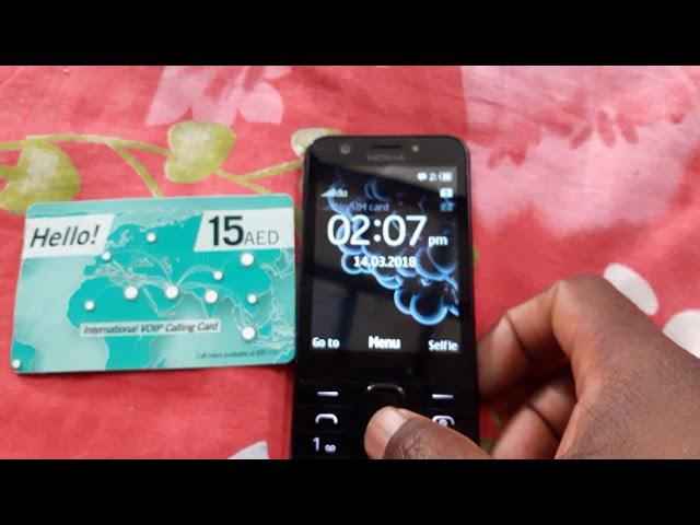 hello card how to save in Nokia phone telugu