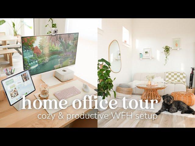 2023 Home Office Tour | Cozy, Productive, & Aesthetic WFH Setup