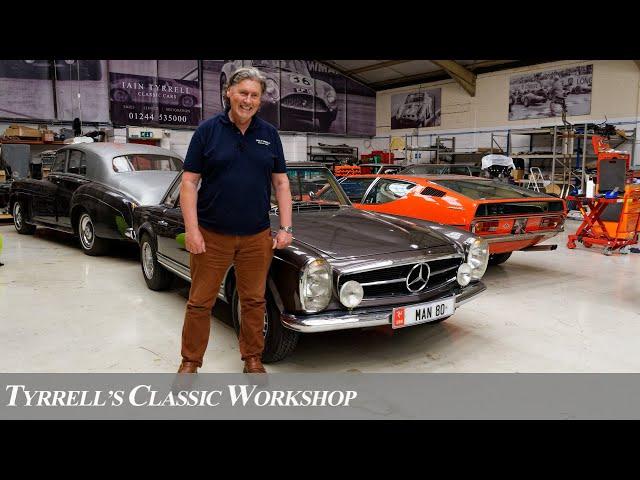 Legendary Mercedes-Benz W113 280SL "Pagoda": Must-Know Tips & Road Test | Tyrrell's Classic Workshop