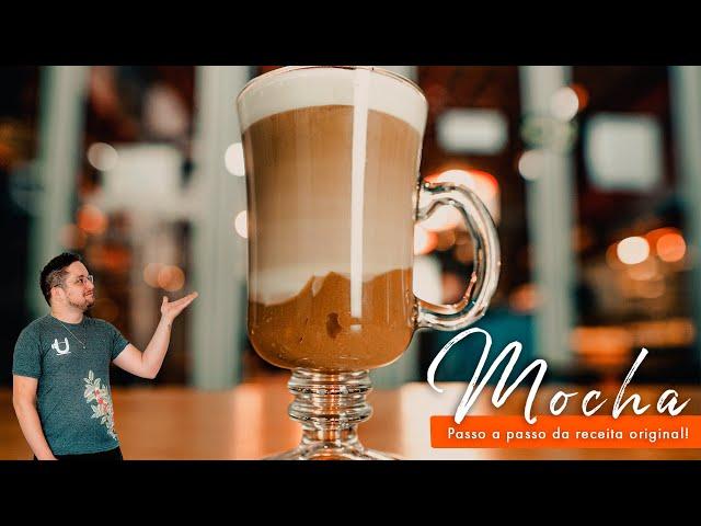 MOCHA (MOCACCINO) - RECEITA PASSO A PASSO - DRINK COM CAFÉ
