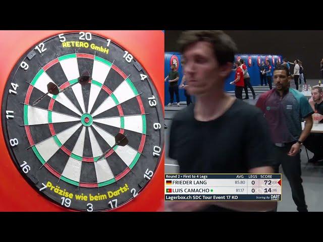 Frieder Lang vs Luis Camacho Highlights / SDC Tour 17 Second Round 2023